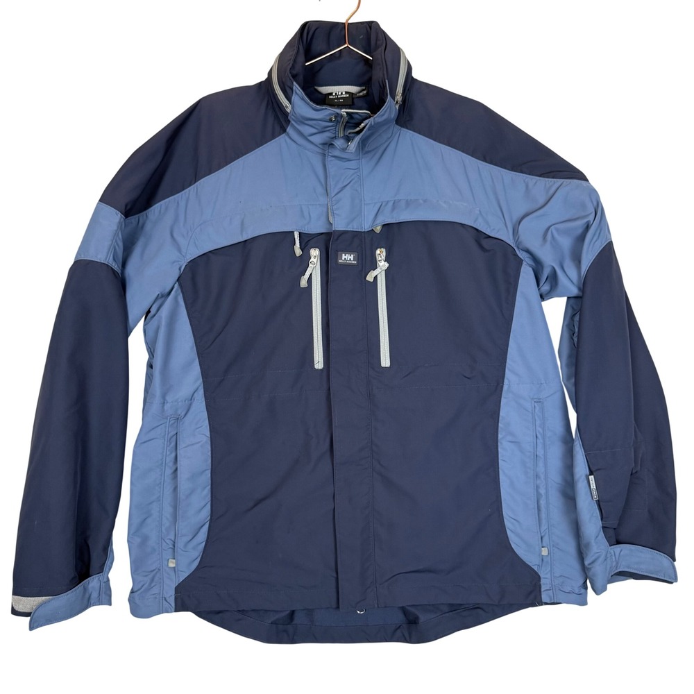 Helly Hansen Interface Jacket XL 25.5x31 Gorpcore Blue Technical Shell Outdoor